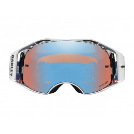 Masque OAKLEY Airbrake Eli Tomac Digi Camo Blue écran Prizm Sapphire