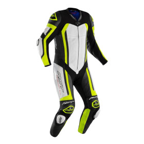 Combinaison RST Pro Series Airbag cuir - jaune fluo/camo taille 3XL