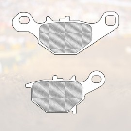 Plaquettes de frein RENTHAL RC-1 Works BP111 métal fritté