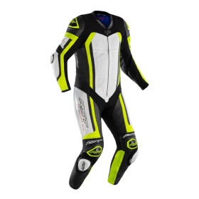 Combinaison RST Pro Series Airbag cuir - jaune fluo/camo taille XL
