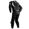 Combinaison RST Tractech EVO 4 CE cuir - noir bandes blanches taille S