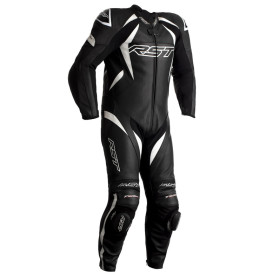 Combinaison RST Tractech EVO 4 CE cuir - noir bandes blanches taille XS