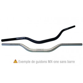 GUIDON TRIAL SANS BARRE 28,6MM, NOIR