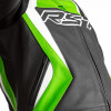 Veste RST Tractech EVO 4 cuir - noir/vert/blanc taille 3XL