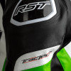 Veste RST Tractech EVO 4 cuir - noir/vert/blanc taille 3XL