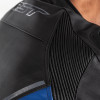 Veste RST Sabre Airbag cuir - noir/blanc/bleu taille L