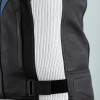 Veste RST Sabre Airbag cuir - noir/blanc/bleu taille M