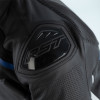 Veste RST Sabre Airbag cuir - noir/blanc/bleu taille XXL