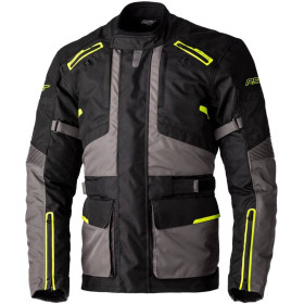 Veste RST Endurance CE textile - noir/gris/jaune fluo taille 5XL