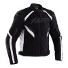 Veste RST Sabre CE textile - noir/noir/blanc taille L