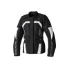 Veste femme RST Alpha 5 CE textile - noir/blanc taille S
