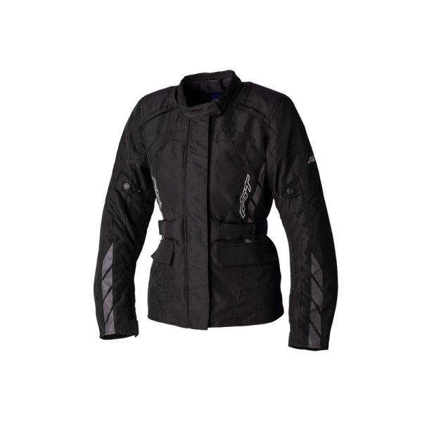 Veste femme RST Alpha 5 CE textile - noir/noir taille XL