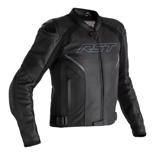 Veste RST Sabre CE cuir noir/noir/noir taille 6XL