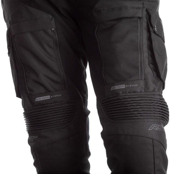 Pantalon RST Pro Series Adventure-X CE textile - noir/noir taille XXL long