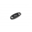 Caches orifice rétroviseur LIGHTECH Black Honda CBR1000RR