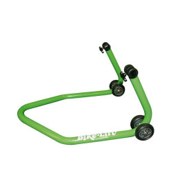 Béquille arrière universelle BIKE LIFT vert avec supports caoutchouc en "L"