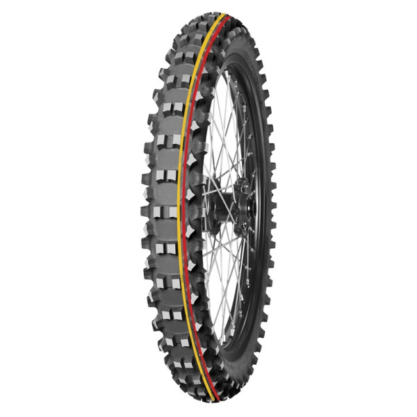 Pneu MITAS TERRA FORCE-MX SM 70/100-14 40M TT SOFT TO MEDIUM RED YELLOW