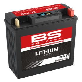 Batterie Moto Lithium BSLI-10 (YTX20L-BS / YTX20HL-BS / YTX24HL-BS) BS  Battery