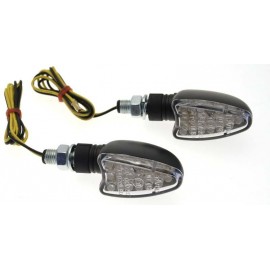 Triangle leds court noir