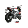 SILENCIEUX MIVV SPEED EDGE, NOIR HOMOLOGUE APRILIA TUONO V4 1100