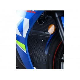 Protection de Radiateur R&G RACING alu noir Suzuki GSX-R 250