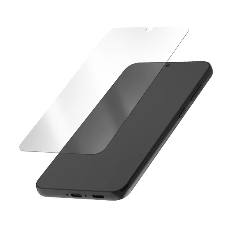 Protection d'écran verre trempé - iPhone 15/iPhone 15 Pro Quad Lock moto :  , protection écran de moto