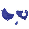 Protections de carters d'embrayage et d'allumage POLISPORT bleu - Yamaha YZ250F