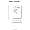 Chargeur / batterie externe QUAD LOCK MAG