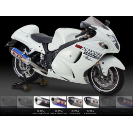 SILENCIEUX GAUCHE DE RECHANGE YOSHIMURA R77J POUR 753128 SUZUKI GSX-R 1300 