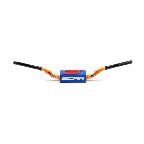 Guidon SCAR O² 28.6mm RC Mini 65/85 High - Graphic Colour orange