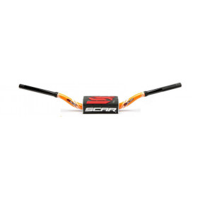 Guidon SCAR O² 28.6mm RC Mini 65/85 High - Graphic Colour orange