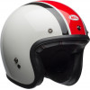 Casque BELL Custom 500 Ace Café Stadium Gloss Silver/Red/Black taille XS