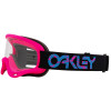 Masque OAKLEY O Frame MX - Pink Splatter écran Dark Grey