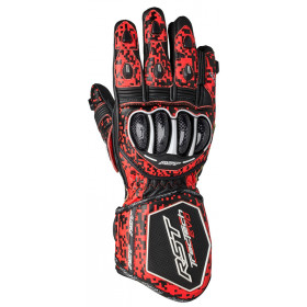 Gants RST TracTech Evo 4 - rouge fluo/noir