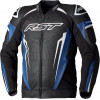 Veste cuir RST TracTech Evo 5 CE homme - bleu/noir/blanc