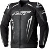 Veste cuir RST TracTech Evo 5 CE homme - noir/blanc/noir