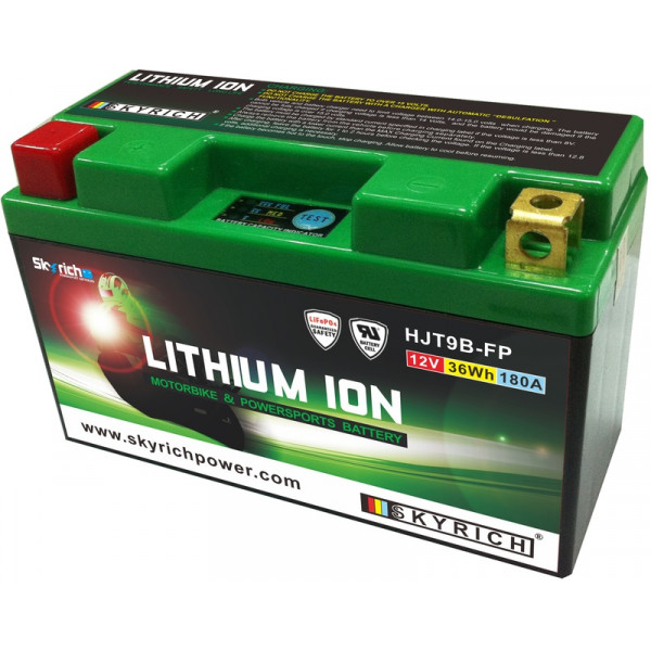 Batterie Skyrich Lithium YT9B-BS - HJT9B-FP-S