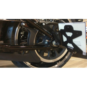 Support de plaque ACCESS DESIGN latéral noir Harley Davidson