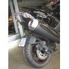 Support de plaque ACCESS DESIGN déporté "ras de roue" noir Yamaha T-Max 530