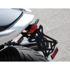 Support de plaque réglable LIGHTECH noir Honda INTEGRA 700/750