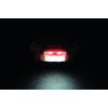 Eclairage de plaque LED LIGHTECH Python couvercle rouge entraxe 26mm