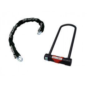 ANTIVOL "U" SECURBIKE XXL AVEC CHAINE 1,05M