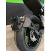 Support de plaque ACCESS DESIGN déporté "ras de roue" noir Kawasaki Z900