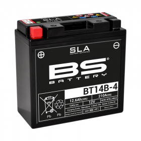 Batterie BS BT14B-4 sans entretien activée usine