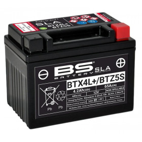 Batterie BS BTX4L sans entretien activée usine