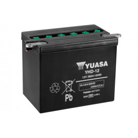 Batterie YUASA YHD-12 conventionnelle
