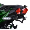 Support de plaque R&G RACING noir Kawasaki H2 SX