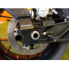 Support de plaque ACCESS DESIGN déporté "ras de roue" noir KTM Duke 790