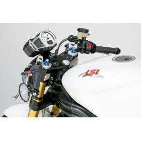 Guidons bracelets relevés LSL Tour Match Triumph Speed Triple 1050