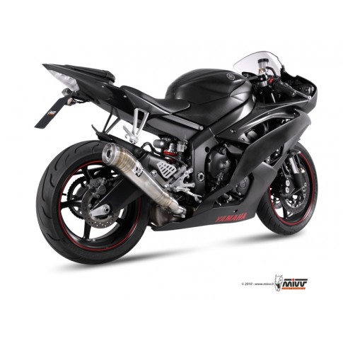 Silencieux MIVV Ghibli inox Yamaha YZF-R6